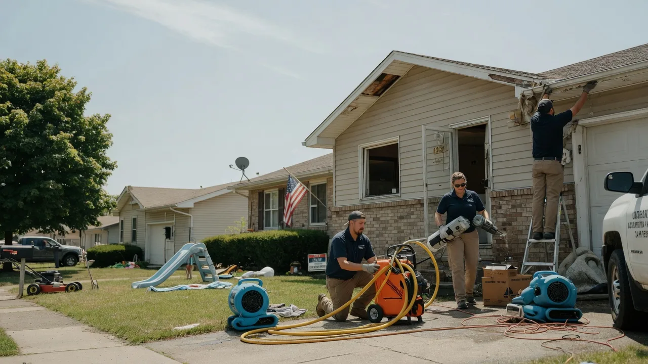 Water Damage Restoration in Bison, KS near me